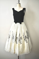 Vintage 1960s Kerrybrooke Tea Dress  From Sears and Roebuck Co