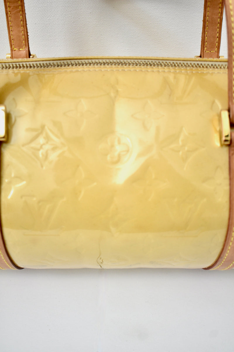 Louis Vuitton Yellow Monogram Vernis Bedford Bag – Vintage World Rocks