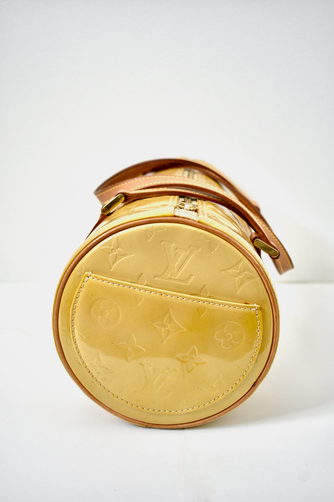 Louis Vuitton Vernis Bedford Bag Mustard LVJS541 - Bags of